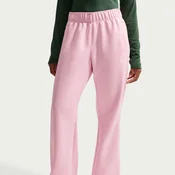 Nike W NSW NK WR MR POLY KNIT PNT, ženske hlače, roza HJ1016