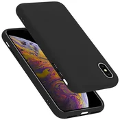 Cadorabo Cadorabo Case, združljiv z Apple v tekoči črni barvi - zaščitni pokrov iz fleksibilnega silikona TPU, (20586038)