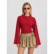 Happiness Istanbul Bluza Blusen rjasto rdeča