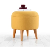 Atelier del Sofa Tabure 40x42cm, Žuto