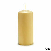 slomart sveča 9 x 20 x 9 cm kremna (4 kosov)