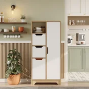 Hanah Home Multifunkcionalna komoda, Bela
