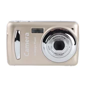 INF Kompaktni digitalni fotoaparat 1080P, 16 MP z 2,4-palčnim zaslonom - 32 GB Gold, (22157616)