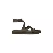 Kožne sandale UGG W Goldengaze Embossed Ankle Wrap