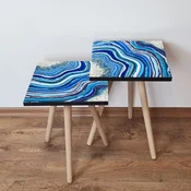 Hanah Home Set klub stocica 2Shp290, 2 komada, Plavi