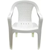 Plasticna stolica Valerija, Bela