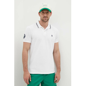 Pamucna polo majica Polo Ralph Lauren boja: bijela, s aplikacijom, 710918851