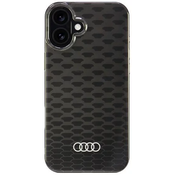 Maska Audi IML Stitching Pattern MagSafe iPhone 16 Plus 6.7 black hardcase AU-IMLMIP16M-Q5/D3-BK (AU-IMLMIP16M-Q5/D3-BK)