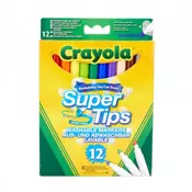 Crayola markeri supertips 12 kom ( GA256252 )