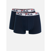 Bokserice Fila Man Boxer 2 pack - navy