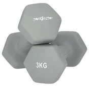 shumee 2x3kg dumbbeli za vaje - neoprenske uteži