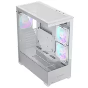 Raidmax Kućište Raidmax Infinita i801 Glass, 3 x ARGB, Belo