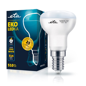 ETA LED žarnica 6W E14 [hladno bela,6500K, 510lm]