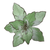 Festa Novogodišnja dekoracija Cvet Blossom, 23 cm, Zeleni