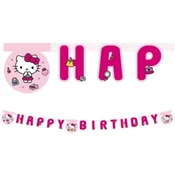 Procos Rojstnodnevni transparent HELLO KITTY girlanda za zabavo 200 cm