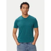 Tommy Jeans Majica Jaspe Htr Tee Ext DM0DM20363 Turkizna Slim Fit