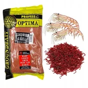 PROFESS Optima ribiška vaba 1 kg - črv in kril