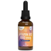 Essentials Vitamin B12 kapljice 1000 µg , visok odmerek - vegansko, 800 kapljic, 47 ml