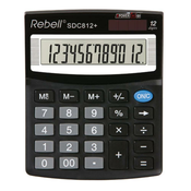 Kalkulator komercijalni Rebell SDC412 black