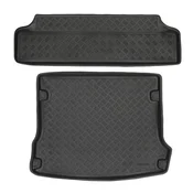 Plastic trunk liner Dacia Logan MCV 2004-2013 (set of 2 pcs, without anti-slip)