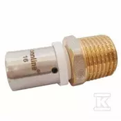 slomart PRIKLJUČEK ZA STISKANJE GZ 16MM X 3/4 U profil