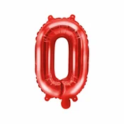 Folijski balon črka O rdeč za zabavo
