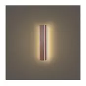 Brilagi - LED spoljašnja zidna svetiljka LINEAR LED/8W/230V 3000K IP65 30 cm braon CRI 90
