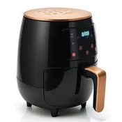 Friteza na vruc vazduh Quantek Q1301BK air fryer 6L, 1600W crna