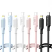 XO Kabl NB-Q265A PD27W Type-C na Iphone za punjenje/ roza