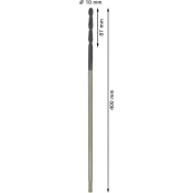 Sveder za instalacije PRO Wood HSS, 10 x 87 x 400 mm, SDS plus