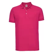 Mens T-shirt Stretch Polo R566M 95% smooth cotton ring-spun 5% Lycra 205g/210g