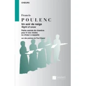 POULENC:UN SOIR DE NEIGE SATB