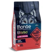 Monge Dog Bwild jelen 2,5kg - Normalno aktivni - Jelen - Brez jajc - Odrasel (1-7 let) - Majhna - Monge - 15 kg