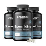 3x Spermidin – iz izvlečka pšeničnih kalčkov, skupaj 270 kapsul