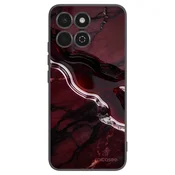 Silikonski črni ovitek za Honor 200 Smart 5G - Cherry stone