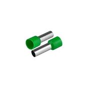 slomart PLASTROL izolirana tulka 1x16mm2, dolžina 28,2mm, zelena, 20 kosov