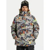 DC Shoes Smučarska jakna Basic Print ADYTJ03097 Pisana Regular Fit