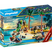 PLAYMOBIL Pirates 70962 Pirátsky ostrov pokladov s kostlivcom