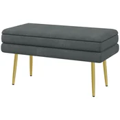 Homestar Klop 79,5x37,5x43 cm Siva