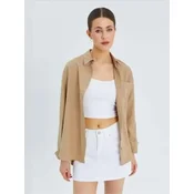 MixRay Bluza temno bež