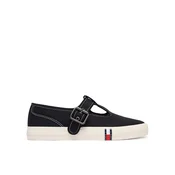 Tommy Jeans Tenis superge Archive Y2K Mary Jane EN0EN03048 Črna