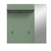 MID.YOU Garderobni Panel Station, Sivozelena