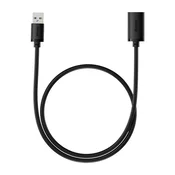Polnilni in podatkovni USB-A v USB-A kabel Baseus AirJoy Series - 5Gbps - 0.5m - black