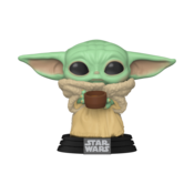 Bobble Figure Star Wars Mandalorian POP! - The Child with Cup