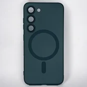 Silikonski ovitek ColorMag s tehnologijo MagSafe za Samsung Galaxy S22 Ultra