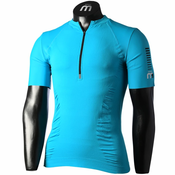 Mens T-Shirt Mico M1 Trail Zip Neck Jewel