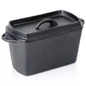 shumee Litoželezna posoda za kruh s pokrovom CAST LINE 27 cm, 2 l