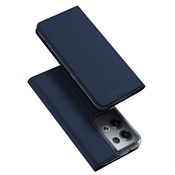 Dux Ducis Dux Ducis Skin Pro etui Oppo Reno 8 Pro pokrowiec z klapkš portfel na kartę podstawka niebieskie