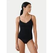Ysabel Mora Spodnja majica 19459 Črna Slim Fit