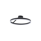 LED prigušiva plafonska lampa površinske montaže LED/40W/230V 3000-6500K crna + daljinski upravljac